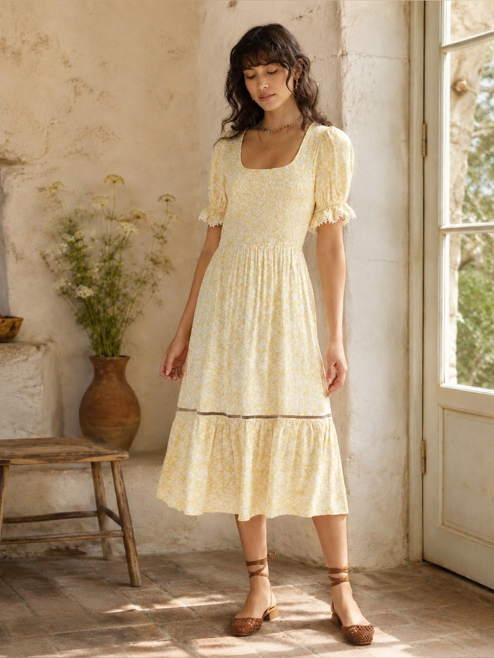 Lost + Wander Summer Daze Midi Dress